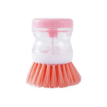 Cepillo Lavaloza Dispensador Jabon C/soporte Almacenamiento
