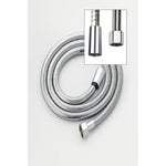 Manguera Ducha Flexible Extensible Cromada Acero Inoxidable