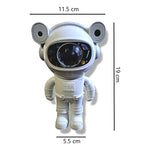 Proyector Lámpara Luz LED Galaxia Astronauta De Mesa Blanco