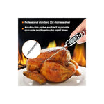 X2 Termómetro Cocina Digital Para Alimentos Repostería Asado Blanco