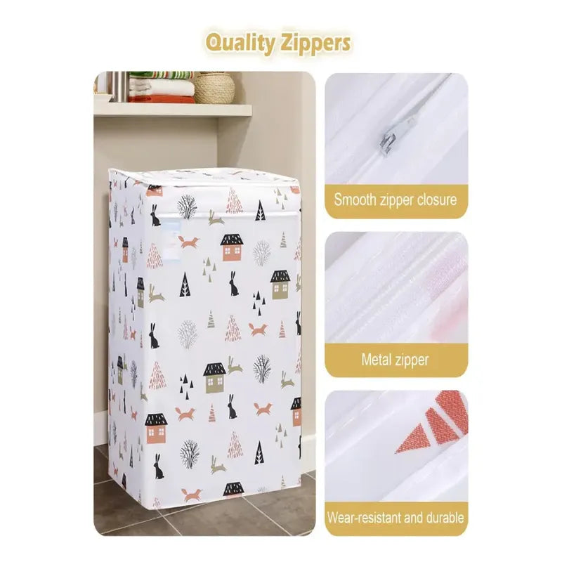 Funda Cobertor Impermeable Lavadora Secadora Carga Frontal
