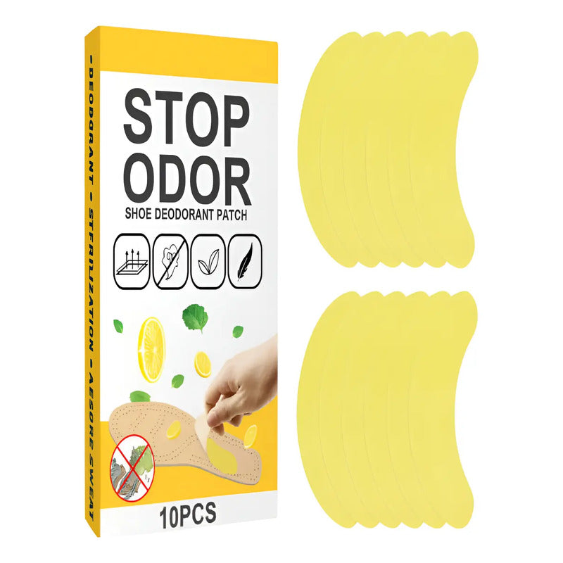 Pack X10 Parches Para Mal Olor De Pies Caja 10 Unidades