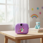 Camara Infantil Digital Fotofrafica Imprension Instantanea Violeta