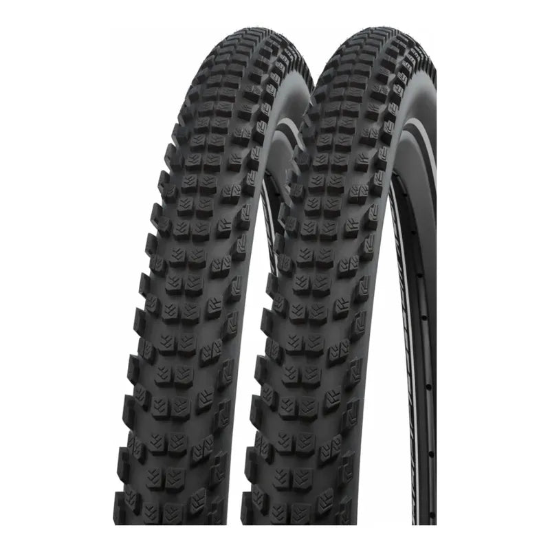 X2 Neumáticos Bicicleta Aro 27.5 X 2.35  Mtb Plegables Negro