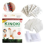 Parche Pies Desintox Kinoki 100% Natural. Caja X 10 Parches Color Foto