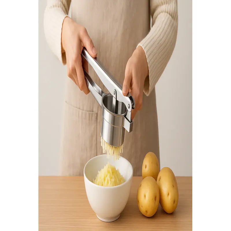 Exprimidor Machacador Aplastador Manual Papas Naranja Pure