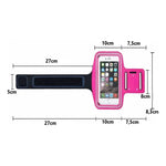 Brazalete Ajustable Funda Porta Celular Correr Deportivo