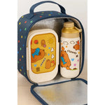 Set Lonchera Taper + Botella Para Jugo Colacion Infantil