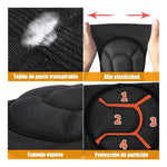 Par Rodilleras Deportivas Acolchada Deportiva Anticolisión  Negro