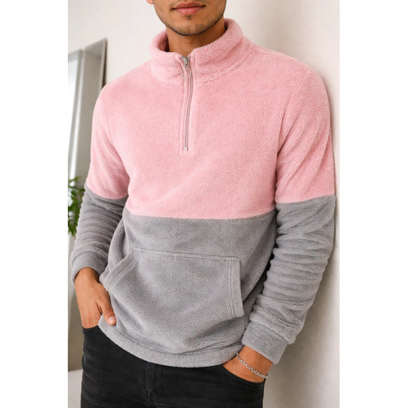 Poleron Unisex Chiporro Sherpa Termico Con Cierre Invierno