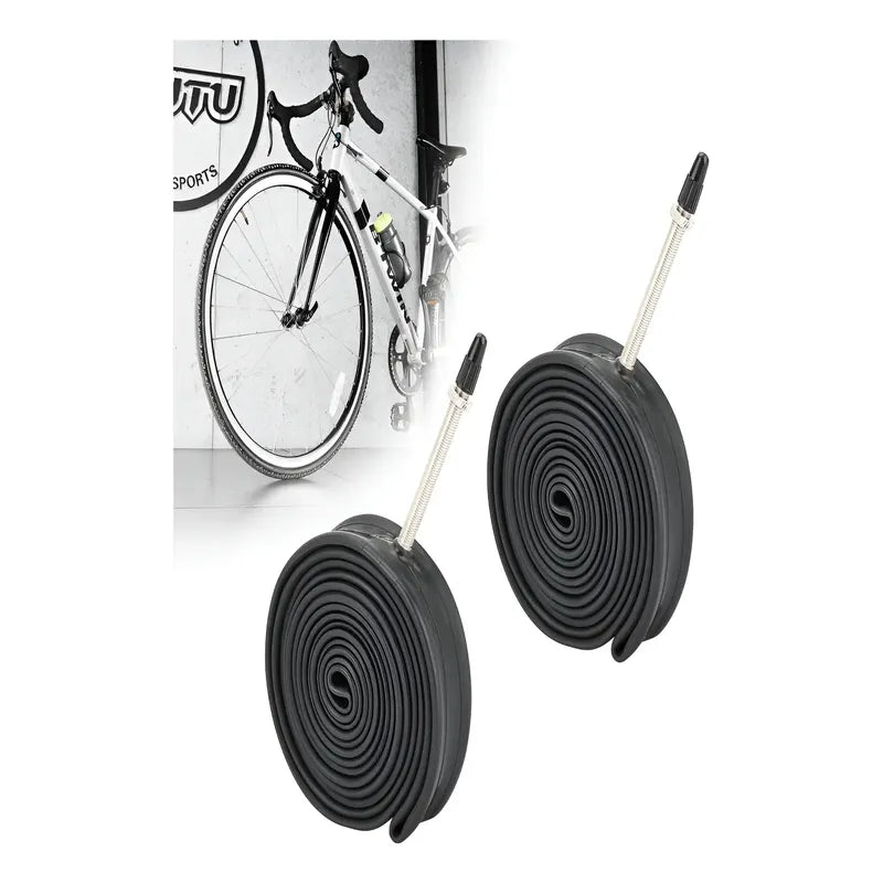 Pack X2 Camara Bicicleta 700x25 60v  Valvula Francesa Presta Presta