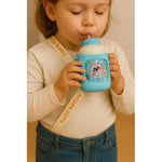 Termo Botella Funda Silicona Acero Inoxidable Correa 500ml