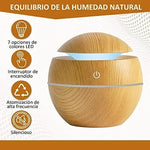 Humidificador Difusor De Aroma Purificador De Aire 200 Ml