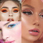 Pegatinas Gemas, Autoadhesivas Joyas Para La Cara Temporales