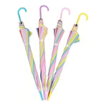 Paraguas De Niñas Paraguas Infantiles Lluvia 90cm Sombrilla Color Celeste Diseño De La Tela Colores