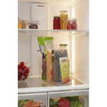 Set 6 Organizador Refrigerador Sin Tapa Contenedor Acrílico Transparente