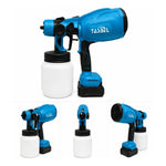 Pulverizador De Pintura Pistola Pintar Inalámbrica 800w Azul