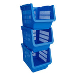 X3 Organizador Gaveta Multiuso Apilable Ventilado Kendy