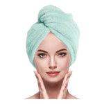 Toalla Para Pelo Turbante Microfibra Secar Cabello Color X3