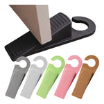 Par De Topes Para Puertas A Piso Con Gancho Color Verde