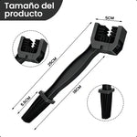 Cepillo Limpiador Cadena Bicicleta Motocicleta Bikerbeat Doble Cara