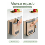 Papelero Basuro Plegable Multiuso Cocina Baño Oficina 7 Lts