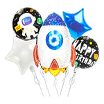 Pack De 5 Globos  Diferentes Diseños Infantil Decoración