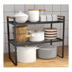 Organizador De Gabinetes De Cocina Estante Escurridor Doble