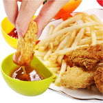 Set De 4 Clips Salsas Multicolor Reutilizables Aderezo Snack