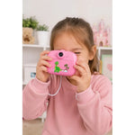 Camara Infantil Digital Fotofrafica Imprension Instantanea Rosa