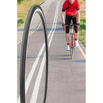 Neumatico Bicicleta Aro 700x23c Plegables Repuesto Llanta Negro Neumático Pistero