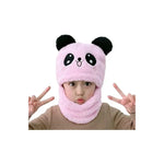 Gorro Con Bufanda Para Bebé Niña Niño Panda Algodon Invierno