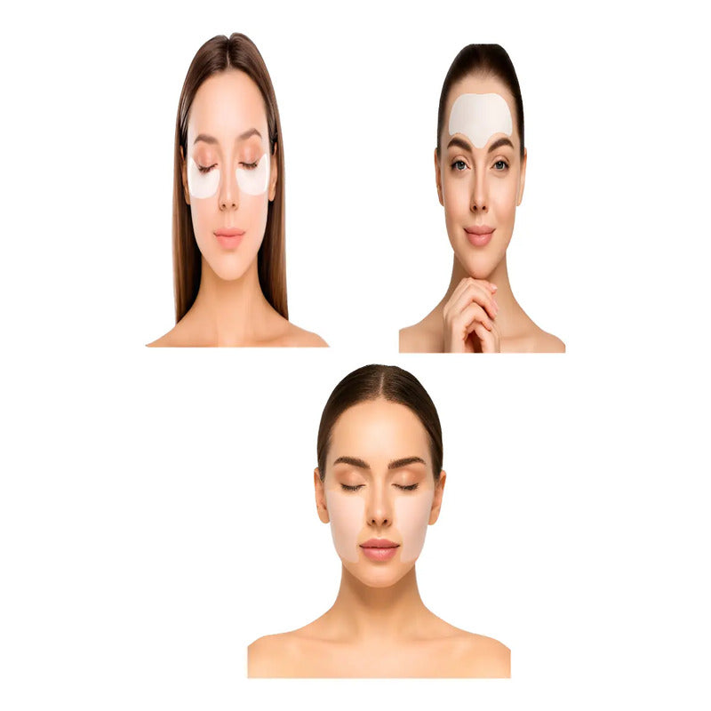 Pack 18 Macarilla Facial De Colageno Hidrosoluble Antiarruga Todo Tipo De Piel