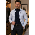 Pack 2 Camiseta Termica Hombre Polar Manga Larga Beatle Frio Varios Azul-negro-blanco-gris L