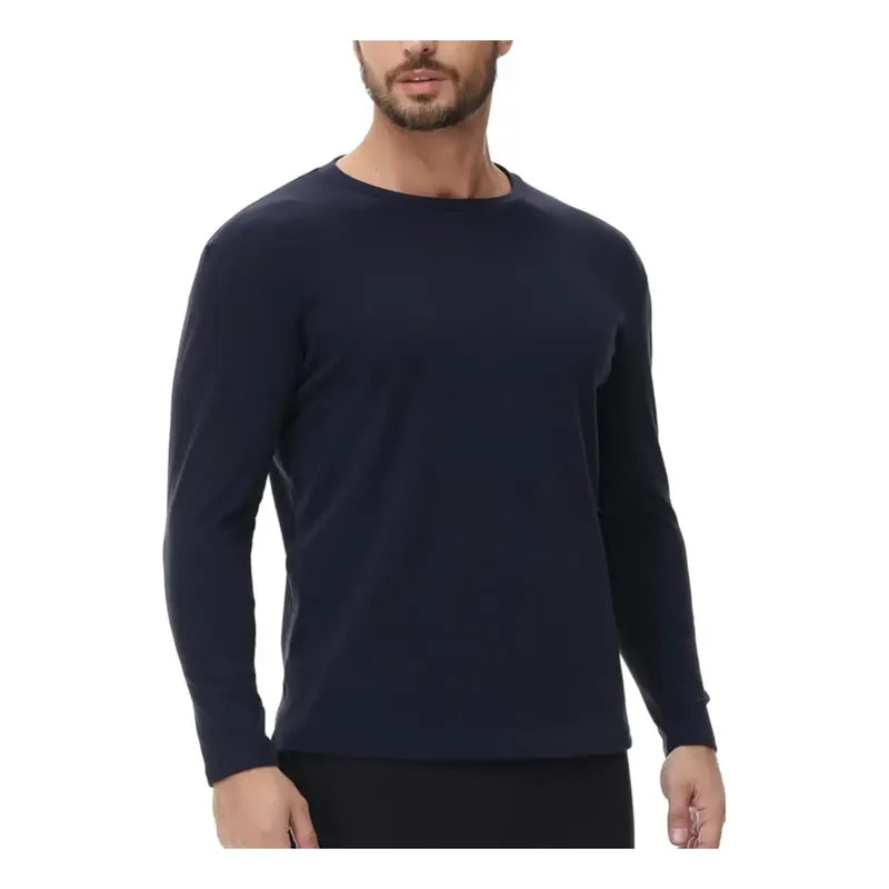 Polera Manga Larga Primera Capa Deportivo Polar Hombre