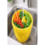 X2 Recipiente Ensalada Bowl Redondo Plastico Multiuso 3.5lts