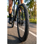 Pack X2 Neumáticos Bicicleta 20x2.125 Liso Resistente Negro
