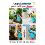 Botella Spray Pulverizador Atomizador Rociador Plástico Turquesa/fucsia
