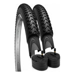 X2 Neumaticos +  Camaras De Bicicleta Aro 29 X 2.30 Mtb Caluga Normal