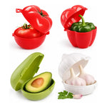 Set 4 Contenedores Conservación Frutas Verduras Refrigerador Varios