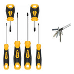 Kit Destornilladores Punta Magnetica Estrella Plano 10 Pcs