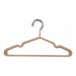 X10 Perchero Metalico Infantil Organizador Para Ropa Bebe Marrón Claro