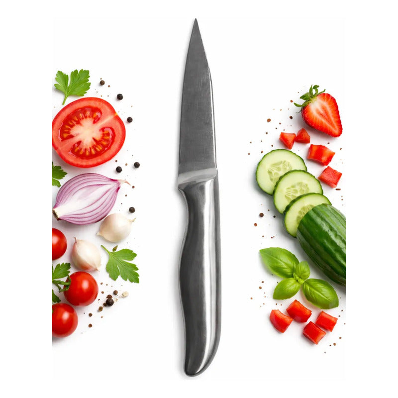 Cuchillo Cocina Acero Inoxidable Multiuso Ergonomico 19cm