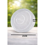 Tapa Horno Microondas Cocina Organización Comida 25cm