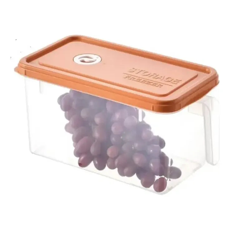 Caja Organizadora Para Refrigerador Con Tapa Y Mango Color