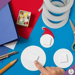 Cinta Doble Faz Blanca Contacto 3.6cm X 3m Montaje Cuadros   Blanco