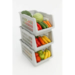 X3 Organizador Gaveta Multiuso Apilable Ventilado Kendy