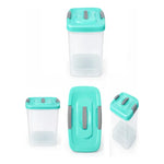 X10 Caja Wenco Organizadora 6 Litros Transparente Plastica