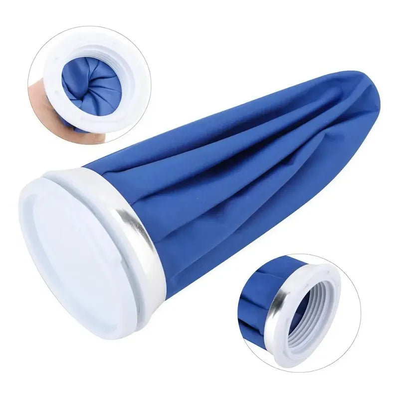 Bolsa Térmica Hielo Lesiones Terapia Agua Fría O Caliente Color Azul