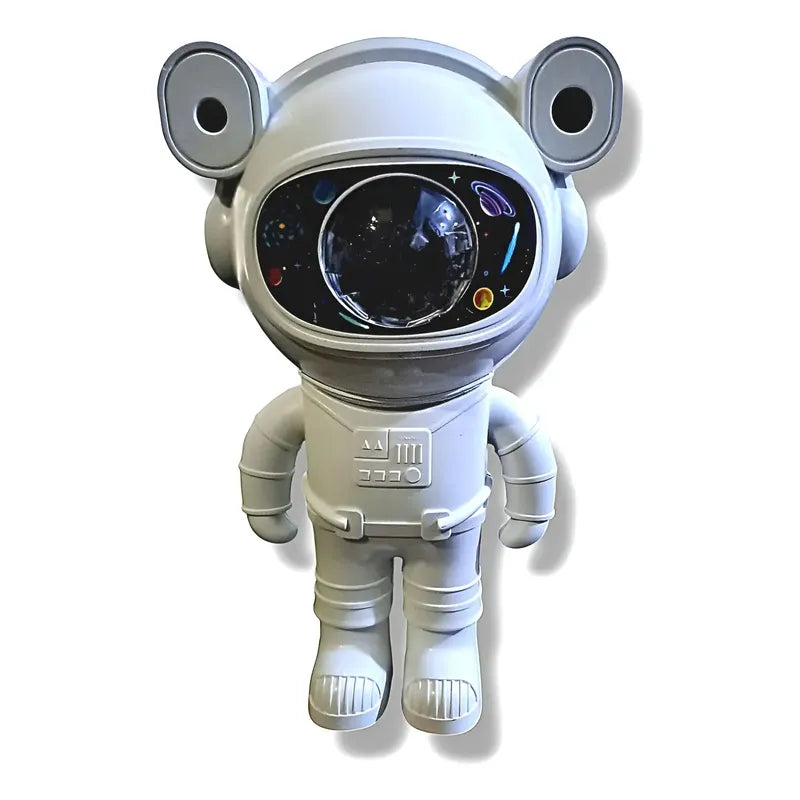 Proyector Lámpara Luz LED Galaxia Astronauta De Mesa Blanco
